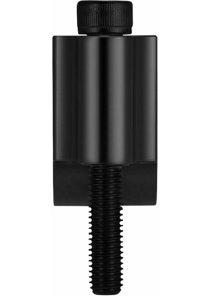 22MM Evrensel Alüminyum Motosiklet Gidon Adaptörü Destek Koltuğu - Siyah (Yurt Dışından) fırsatları