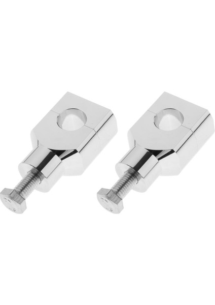 Motosiklet 7/8 "veya 1" Gidon Yükseltici Harley Yamaha Aksesuarları Için Uygun 22MM_SILVER (Yurt Dışından) fiyatları