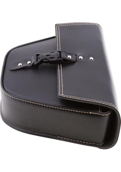 Suzuki Ducati Için Black Pu Deri Motosiklet Saddlebags Eyer Çanta Panniers (Yurt Dışından) modelleri