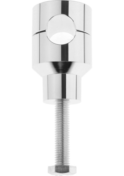 Motosiklet Chrome 22MM 7/8 "çubuk Gidon Yükseltici Kelepçesi Harley Için Cıvatalı (Yurt Dışından) indirimleri
