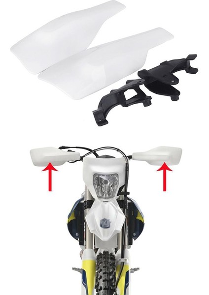 Kir Bisiklet Atv Fırça Bar El Muhafızları Tc Fc Fe Te Fx Tx 125 250 (Yurt Dışından)