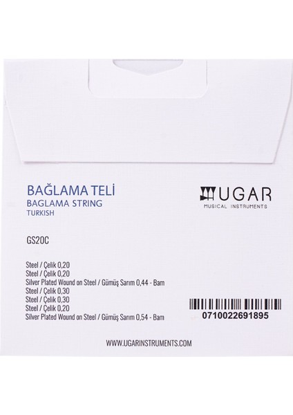 GS20C Uzun Sap Bağlama Teli