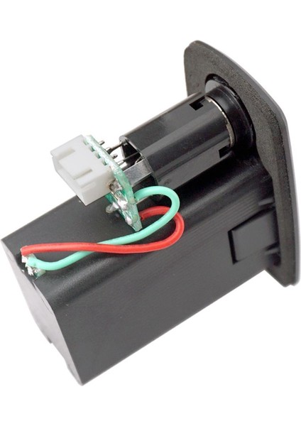 Abs 9V Pil Tutucu Kılıf Kutusu Aktif Gitar Bas Pikap Aksesuarı Için Kapak (Yurt Dışından)