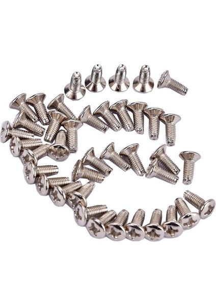 40 Pc Çelik Gitar Vidaları Müzikal Alet Parçaları Için Yedek (Yurt Dışından)
