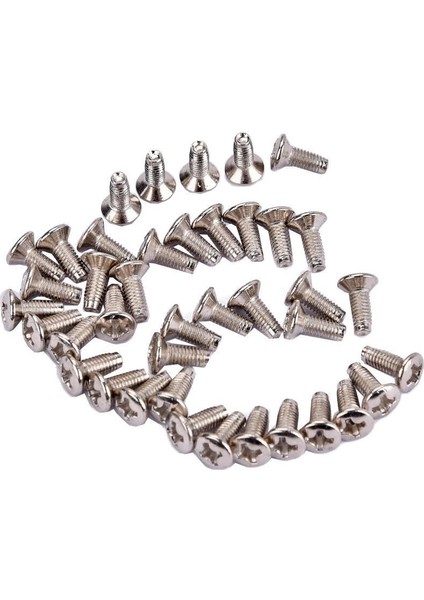 40 Pc Çelik Gitar Vidaları Müzikal Alet Parçaları Için Yedek (Yurt Dışından)