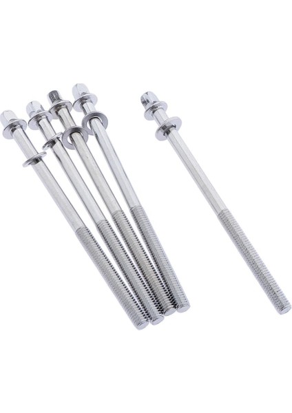 5 Adet 108MM Davul Gerginlik Çubukları Tom Snare Yapım Onarımı Için Rondelalar ile (Yurt Dışından) fırsatları