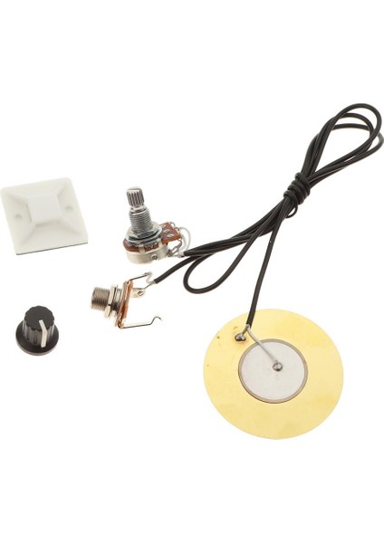 6,35 mm Soket Jakı Potansiyometresi ile Akustik Gitar Buzzer Pikap (Yurt Dışından)