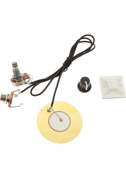 6,35 mm Soket Jakı Potansiyometresi ile Akustik Gitar Buzzer Pikap (Yurt Dışından)