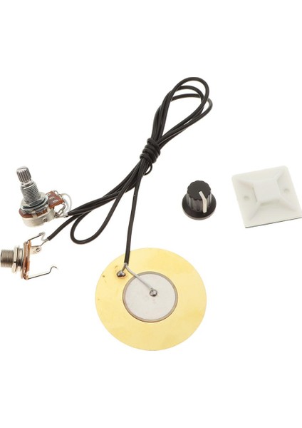 6,35 mm Soket Jakı Potansiyometresi ile Akustik Gitar Buzzer Pikap (Yurt Dışından)