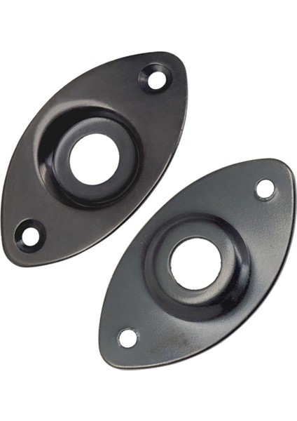 Gitar Jack Plakası Oval 2 Pc (Yurt Dışından) indirimleri