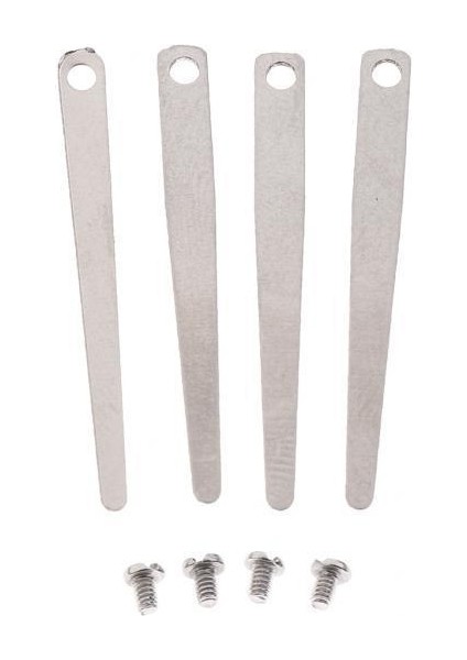 4X4PCS Saksafon Düz Yaylar + Saksafon Düz Yaylar Vidalı 4 Adet (Yurt Dışından)