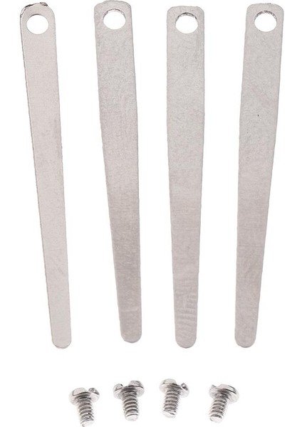 4X4PCS Saksafon Düz Yaylar + Saksafon Düz Yaylar Vidalı 4 Adet (Yurt Dışından)