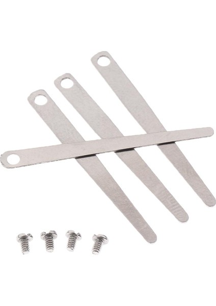 4X4PCS Saksafon Düz Yaylar + Saksafon Düz Yaylar Vidalı 4 Adet (Yurt Dışından)