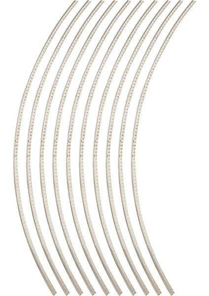 10/set Gitar Fret Teli 200MM 18 Inç Elektro Gitar Dulcimer Banjo 2.0mm Için (Yurt Dışından)