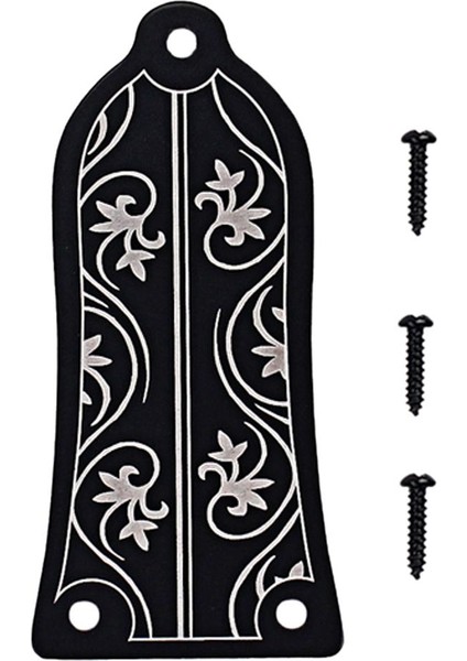 Dıy Çiçek Desen Kafes Çubuk Kapağı Lp Elektro Gitar Için Vidalar (Yurt Dışından)