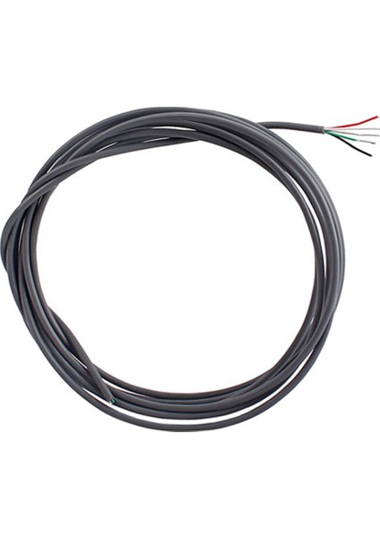 Korumalı 5 Konductor Guitar Devre Teli Bağlantı Kabloları 10 Metrelik 26 Awg, Siyah (Yurt Dışından)