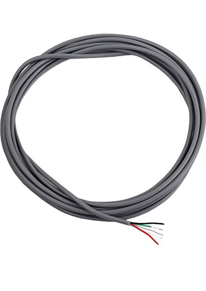 Korumalı 5 Konductor Guitar Devre Teli Bağlantı Kabloları 10 Metrelik 26 Awg, Siyah (Yurt Dışından)