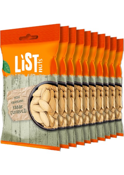 Kavrulmuş Kabak Çekirdeği 10 x 40 gr