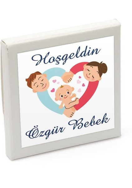 Erkek Bebek Şekeri (50 Adet Ince Kesim Lokum) modelleri