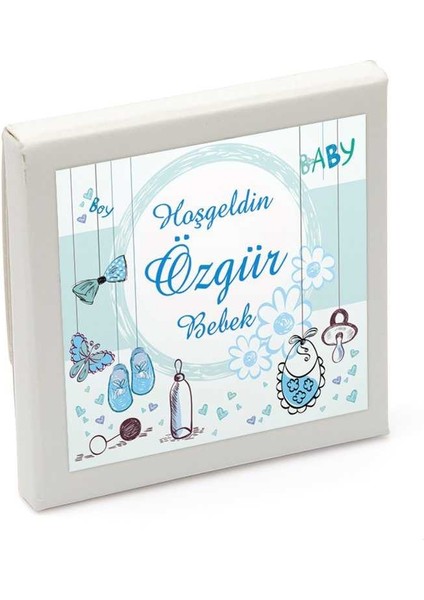 Erkek Bebek Şekeri (50 Adet Ince Kesim Lokum) fırsatları