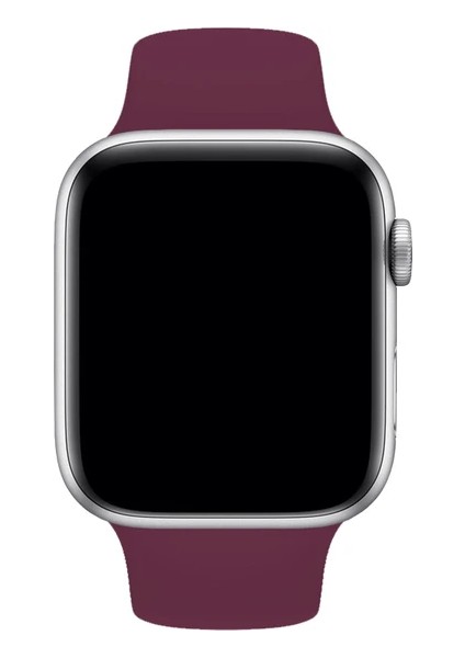 Apple Watch Seri 1/2/3/4/5/6/7/8/se/ultra 38MM 40MM 41MM 42MM 44MM 45MM 49MM Kordon Kayış Bileklik Klasik Kaliteli Silikon