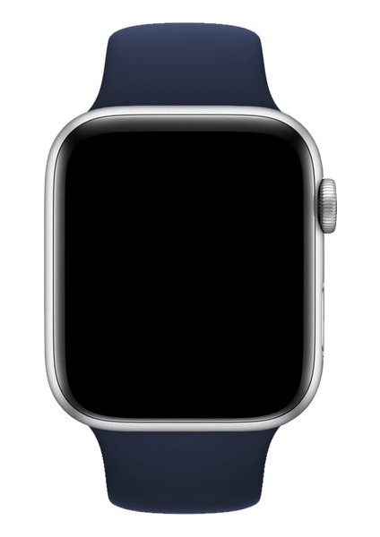 Apple Watch Seri 1/2/3/4/5/6/7/8/SE/38MM 40MM 41MM  Kordon Kayış Bileklik Klasik Kaliteli Silikon