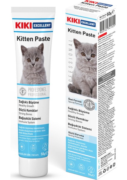 Kıkı Excellent Kedi Kitten Paste Macun 50 Gr. KC304