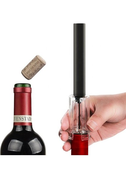 Hava Pump Şarap Şişeleri Açıcı Basınç Açıcı Bar Işlemleri (Yurt Dışından)