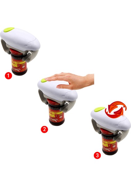 Otomatik Tin Açıcı Canned Electric Bottle Açıcı Mutfak Destekleri Araçları (Yurt Dışından) fiyatları