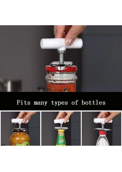 Ev Tipi Paslanmaz Çelik Emek Tasarrufu Sağlayan Şişe Açacağı Gadget'ı (Yurt Dışından) fiyatları