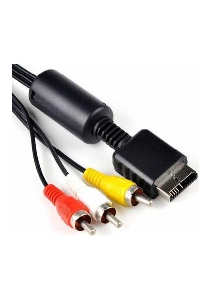 Playstation 2 Rca Kablo Ps2 Rca Kablo Playstation Tv Bağlantı Kablosu 1.8 Metre