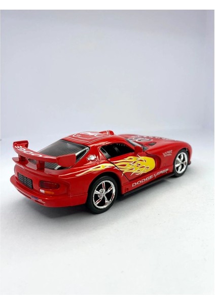 KT5039DF Dodge Viper 1:36 Çek Bırak - Kırmızı