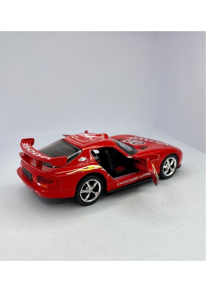 KT5039DF Dodge Viper 1:36 Çek Bırak - Kırmızı
