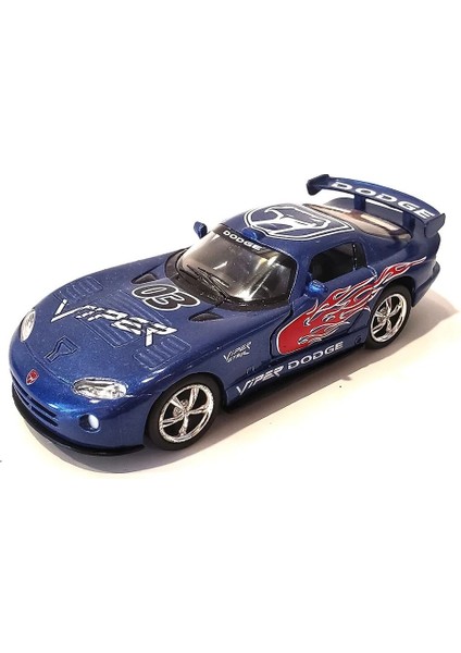 KT5039DF Dodge Viper 1:36 Çek Bırak - Lacivert