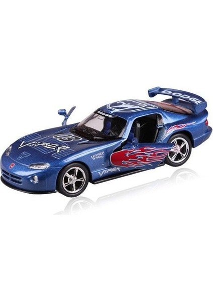 KT5039DF Dodge Viper 1:36 Çek Bırak - Lacivert