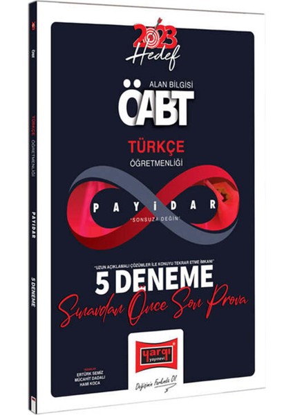 2023 KPSS ÖABT Türkçe Öğretmen'liği Payidar Tamamı Çözümlü 5 Deneme