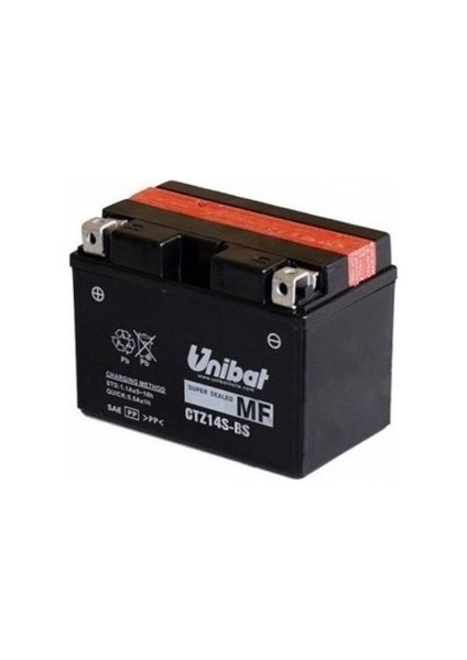 CTZ14S-BS 12V 11,2AH Motosiklet Aküsü