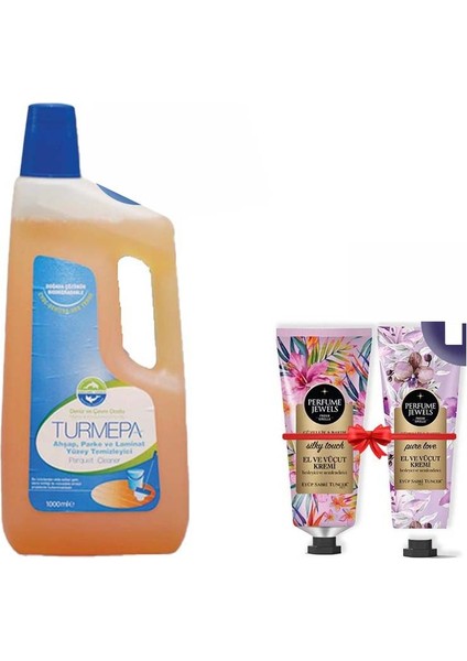Parke ve Laminat Temizleyici 1000 ml x 3 + El Kremleri