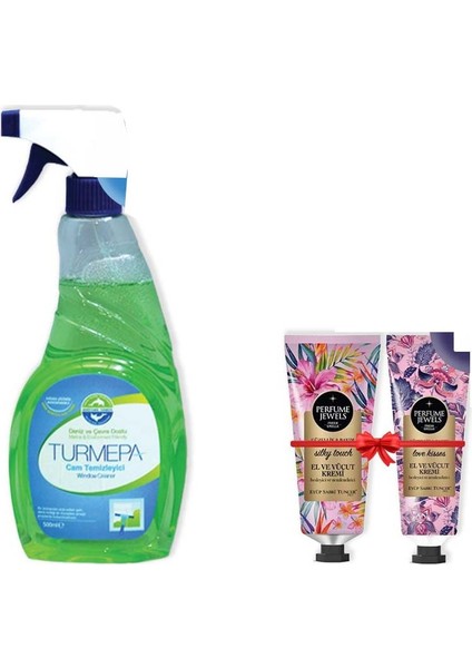 Cam Temizleyici 500 ml x 5 + El Kremleri