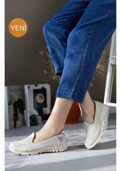 Günlük Memory Foam Ortopedik Bağcıksız Spor Ayakkabı Yürüyüş Ayakkabısı