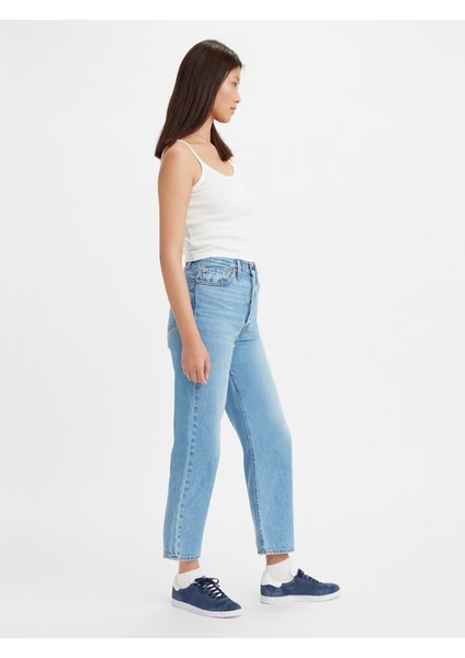 Ribcage Straight Ankle Kadın Jean Pantolon - In The Middle