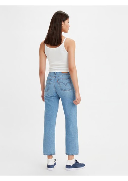 Ribcage Straight Ankle Kadın Jean Pantolon - In The Middle