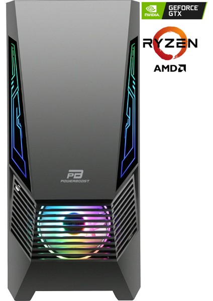 Amd Ryzen 5 5500 / Gtx 1650 / 16 GB Ddr4 / 500 GB 3500 - 3100 Mb/s M2 SSD / R5V1 / Gaming Masaüstü Pc