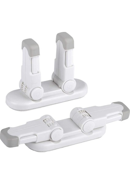 2'li Paket Baby Safe Kapı Uyumlu 3m Yapışkanlı Çocuk Kollu Kilitler (Yurt Dışından)
