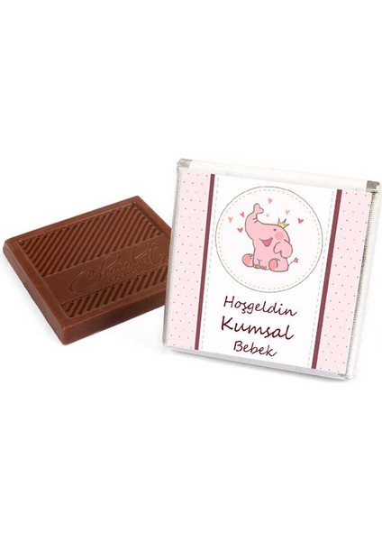 Kız Bebek Dökme Bebek Çikolatası (50 Adet Madlen Çikolata) fırsatları