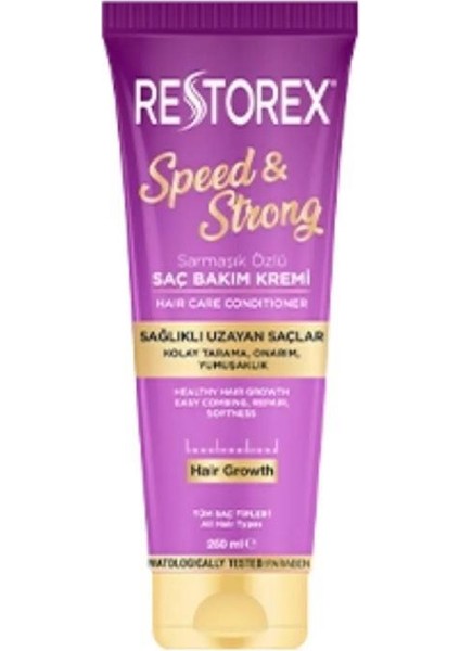 Speed & Strong Saç Kremi 250 ml