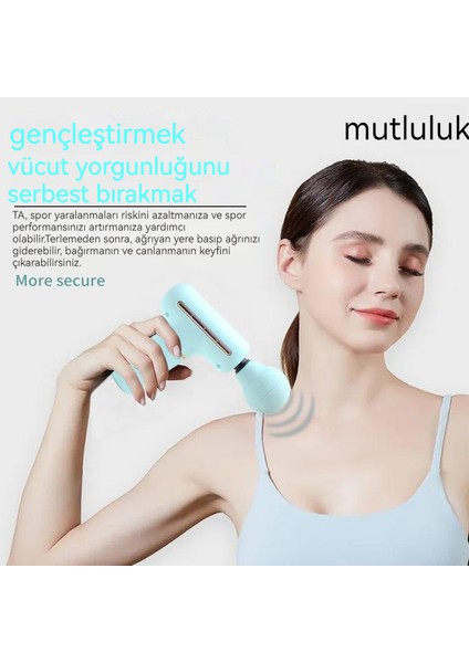 Mını Akıllı Ön Pano Tabancası Masajı Boyun Membran Masajı (Yurt Dışından)