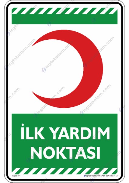 Ilk Yardım Noktası/25x35cm/kompozit