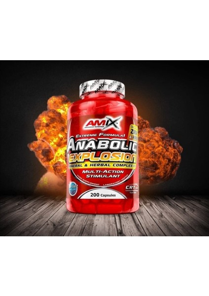 Amıx Anabolic Explosion Hmb - Tribulus - zma - citrulline - taurine 200 Caps