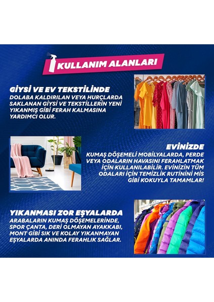 Sprey Yıkaması Zor Eşyalar Lilyum 450 ml 1 Adet + Orkide 450 ml 1 Adet + Demstar Mikrofiber Bez modelleri